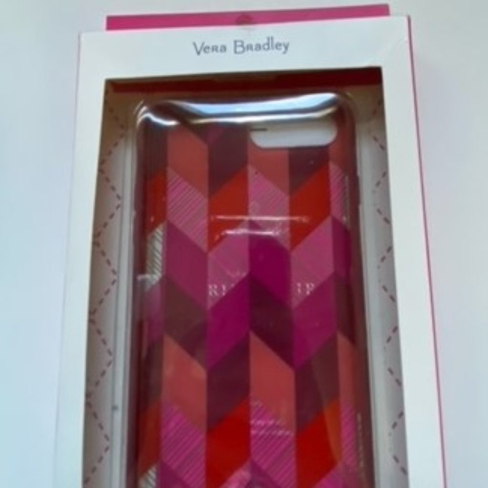 Vera Bradley Bohemian Blooms Cell Phone Case iphone 6+/7+/8+ very gently used.
